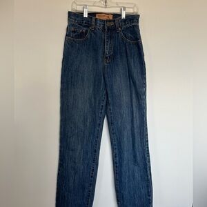 Classic Straight Leg Women's Jeans - Blue